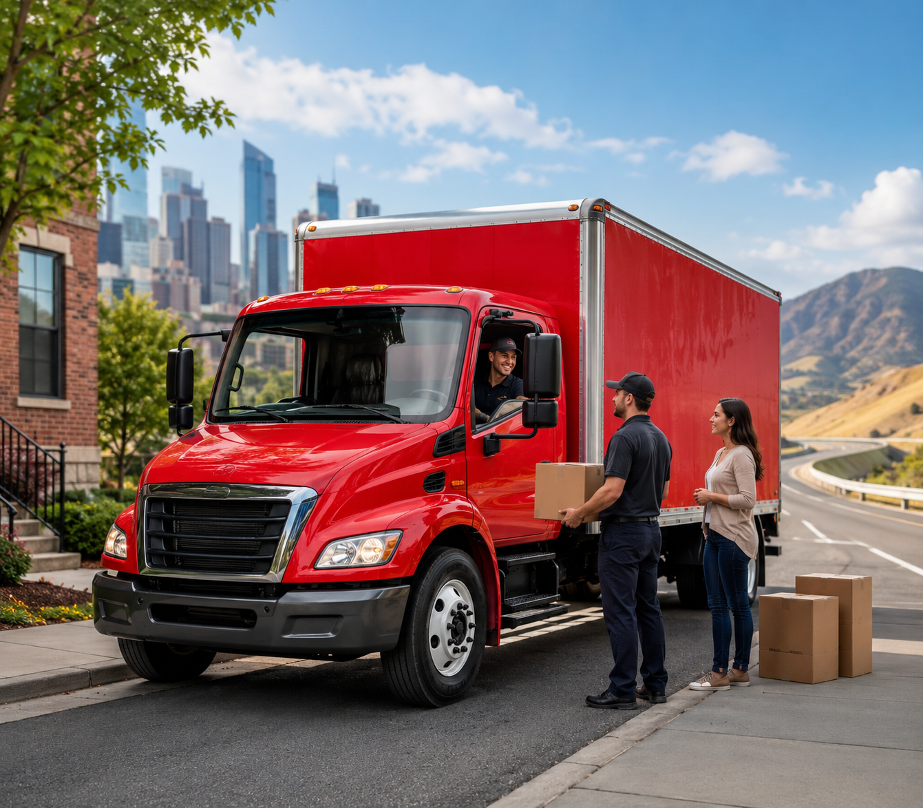 Commercial Rental Truck With Experienced Drivers
